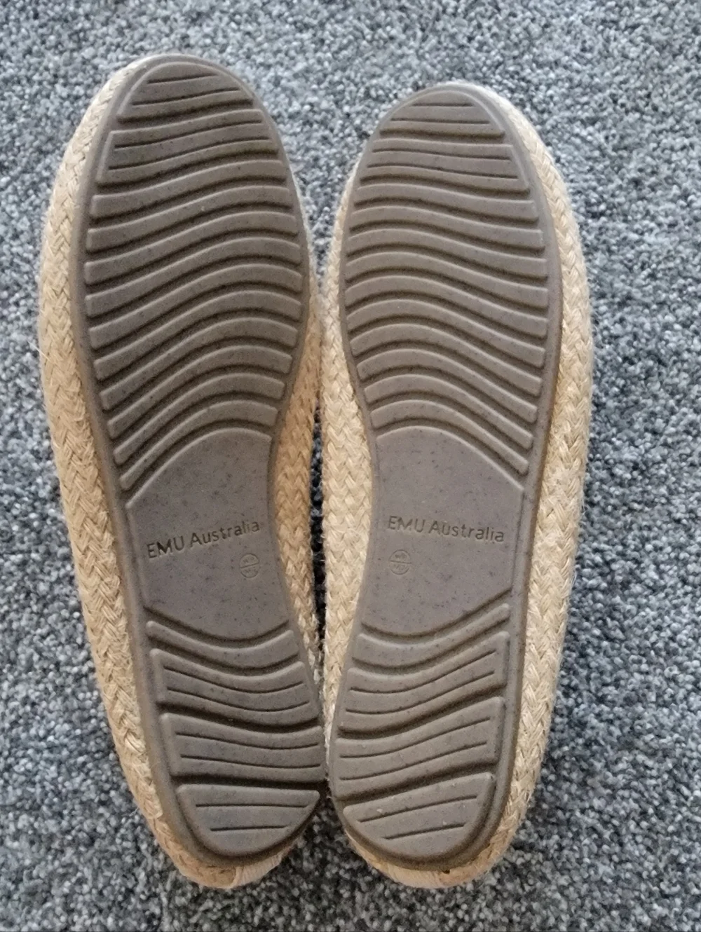 EMU Navy Espadrille Slip-On Shoe